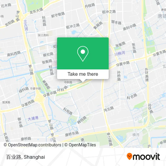 百业路 map