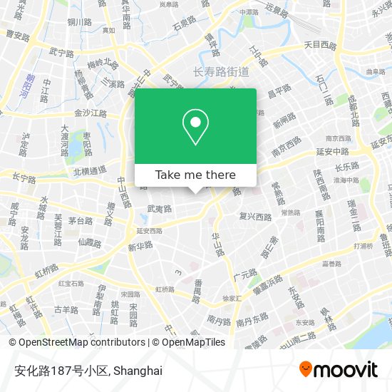 安化路187号小区 map