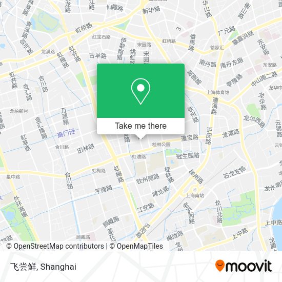 飞尝鲜 map