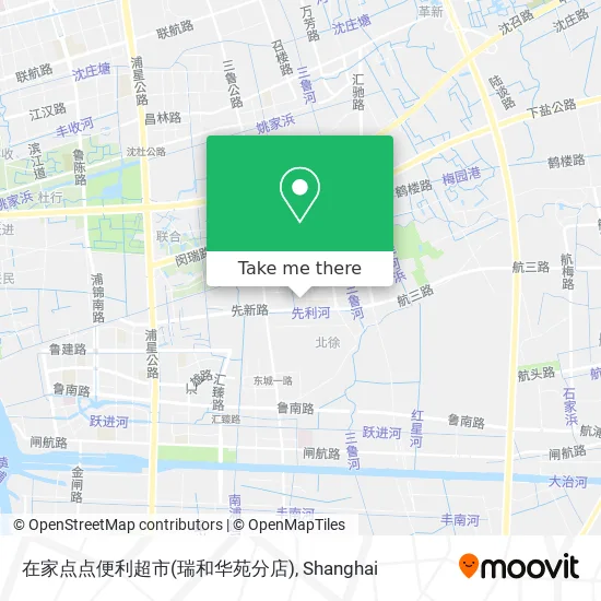 在家点点便利超市(瑞和华苑分店) map