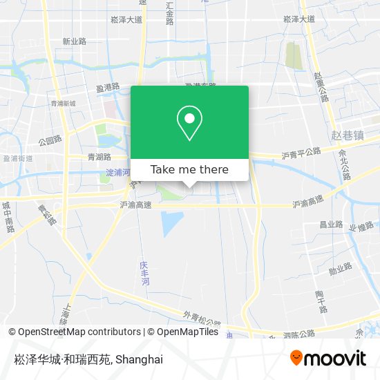崧泽华城·和瑞西苑 map