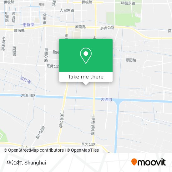 华治村 map