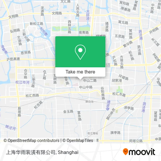 上海华雨装潢有限公司 map
