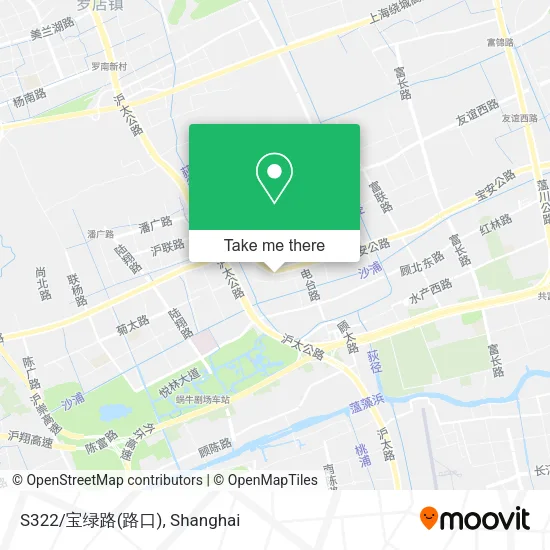 S322/宝绿路(路口) map