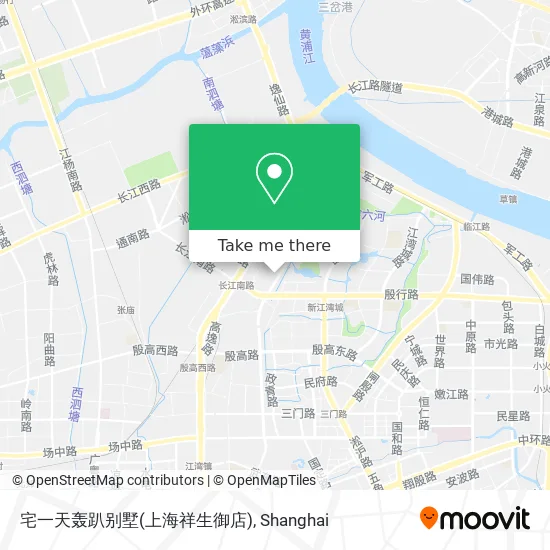宅一天轰趴别墅(上海祥生御店) map