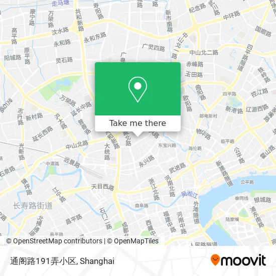 通阁路191弄小区 map