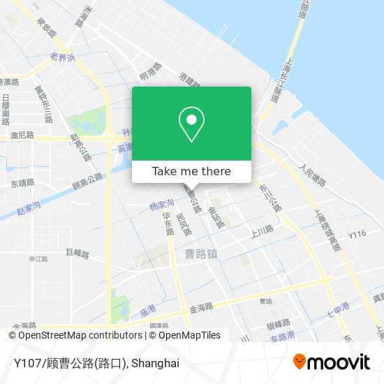 Y107/顾曹公路(路口) map