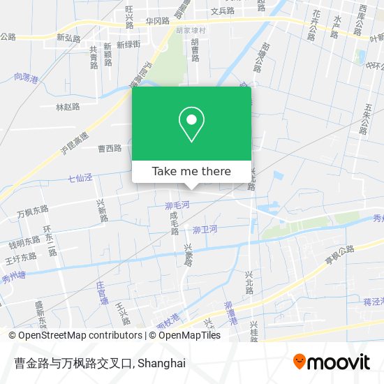 曹金路与万枫路交叉口 map