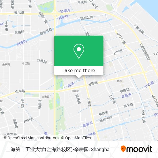 上海第二工业大学(金海路校区)-辛耕园 map