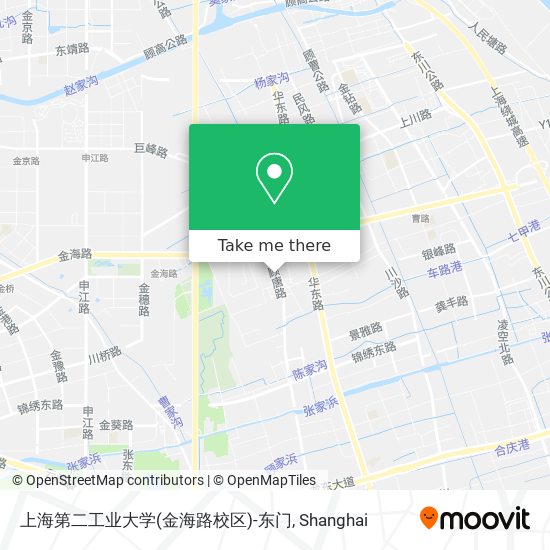 上海第二工业大学(金海路校区)-东门 map