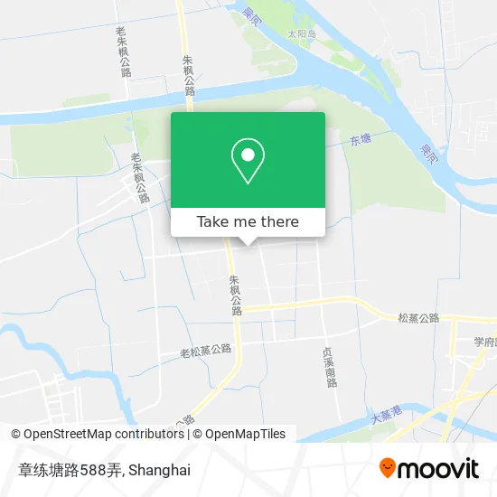 章练塘路588弄 map