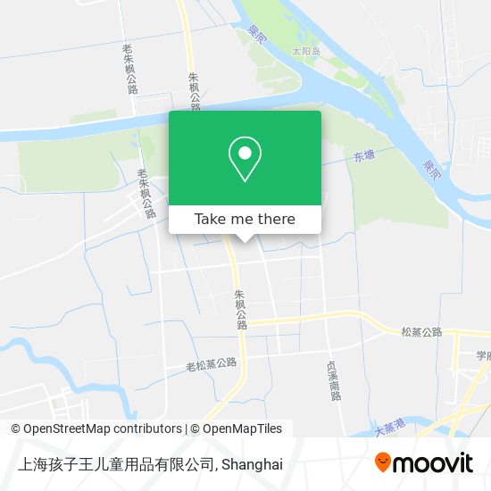 上海孩子王儿童用品有限公司 map