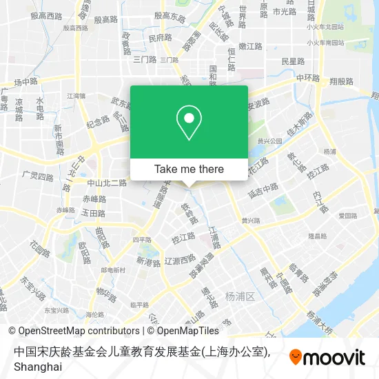 中国宋庆龄基金会儿童教育发展基金(上海办公室) map