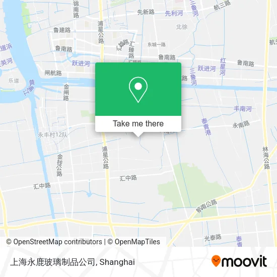 上海永鹿玻璃制品公司 map