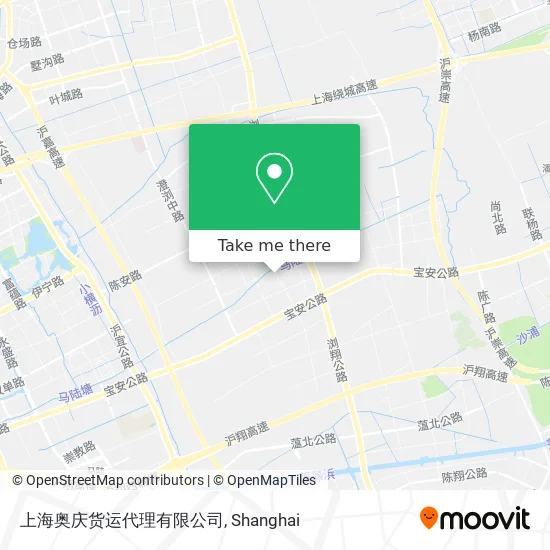 上海奥庆货运代理有限公司 map