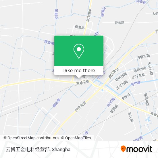 云博五金电料经营部 map