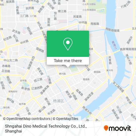 Shngahai Dino Medical Technology Co., Ltd. map