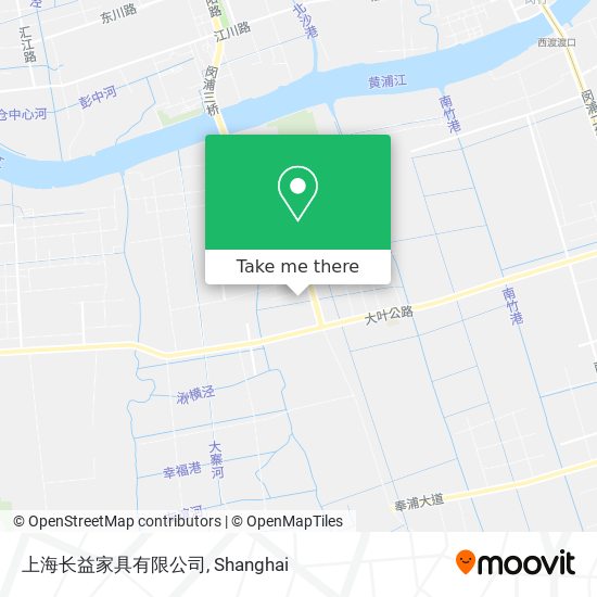 上海长益家具有限公司 map