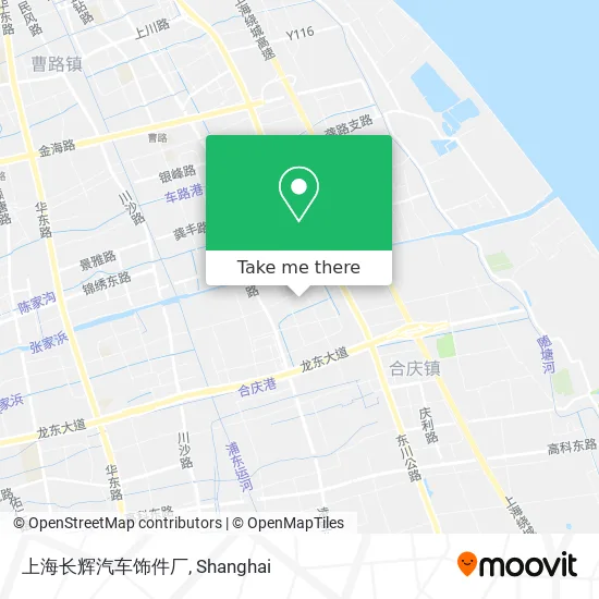 上海长辉汽车饰件厂 map