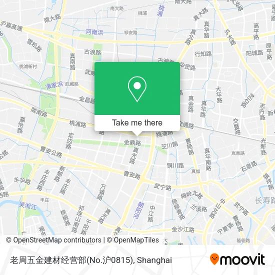 老周五金建材经营部(No.沪0815) map