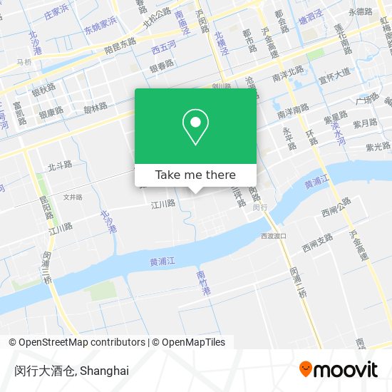 闵行大酒仓 map