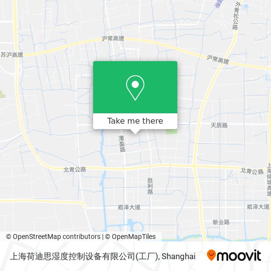 上海荷迪思湿度控制设备有限公司(工厂) map