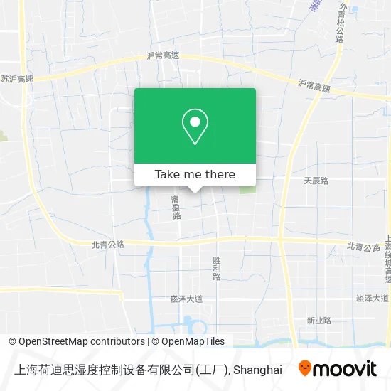 上海荷迪思湿度控制设备有限公司(工厂) map