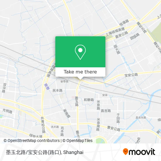 墨玉北路/宝安公路(路口) map