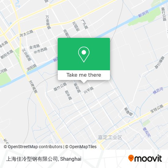 上海佳冷型钢有限公司 map