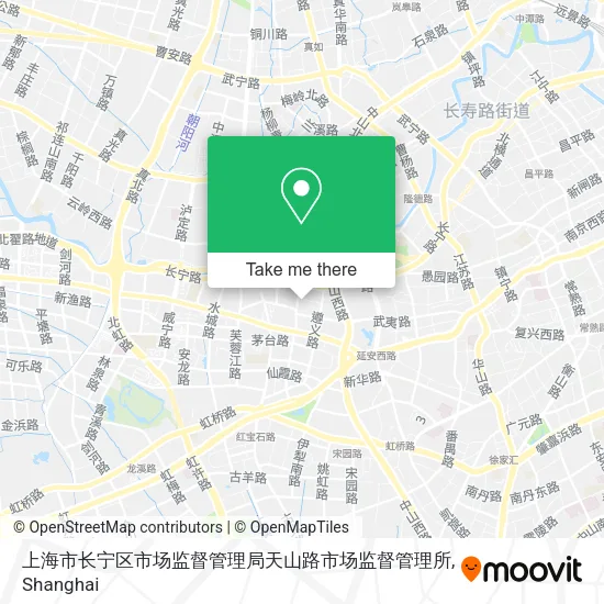 上海市长宁区市场监督管理局天山路市场监督管理所 map