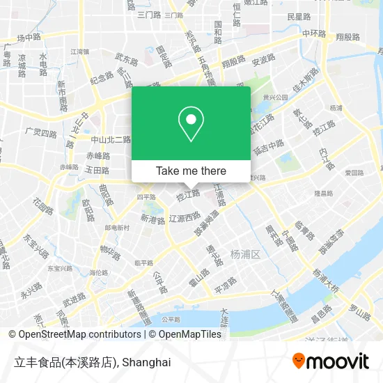 立丰食品(本溪路店) map