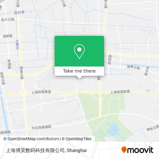 上海博昊数码科技有限公司 map