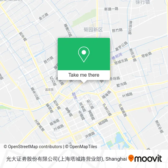 光大证劵股份有限公司(上海塔城路营业部) map