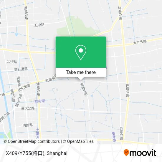 X409/Y755(路口) map