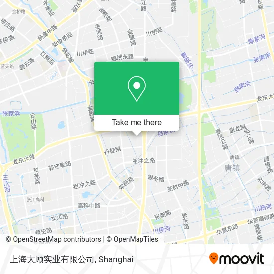 上海大顾实业有限公司 map