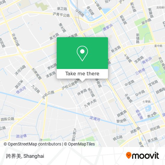 跨界美 map
