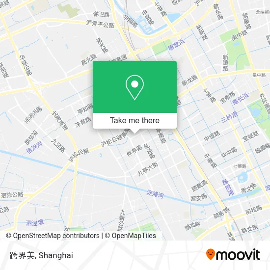 跨界美 map