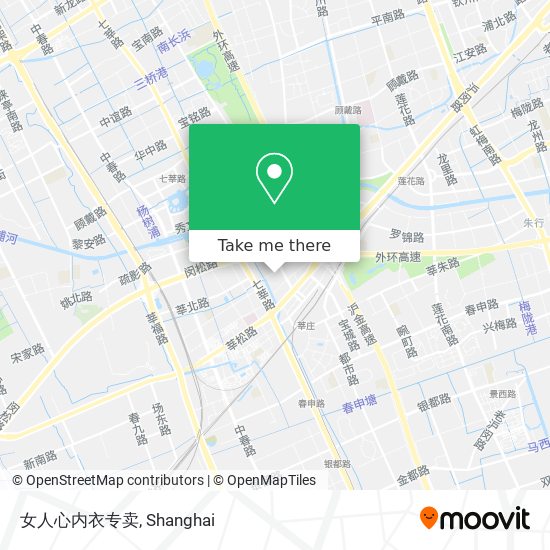 女人心内衣专卖 map