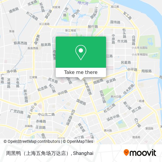 周黑鸭（上海五角场万达店） map