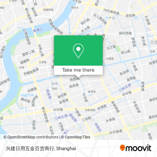 兴建日用五金百货商行 map