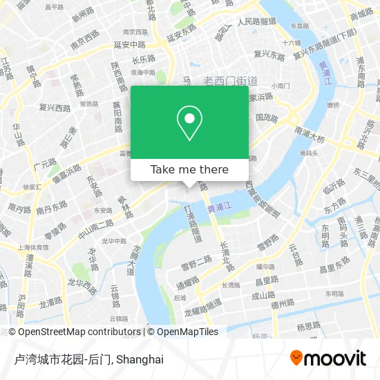 卢湾城市花园-后门 map