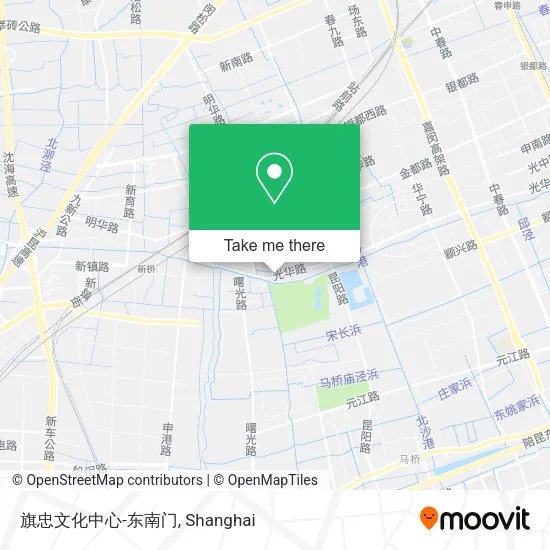 旗忠文化中心-东南门 map