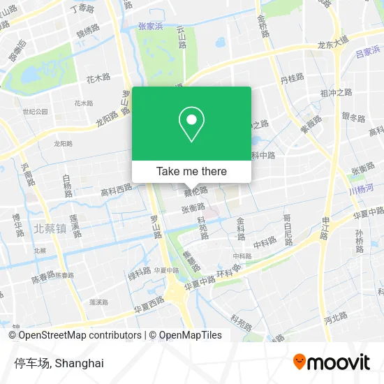 停车场 map