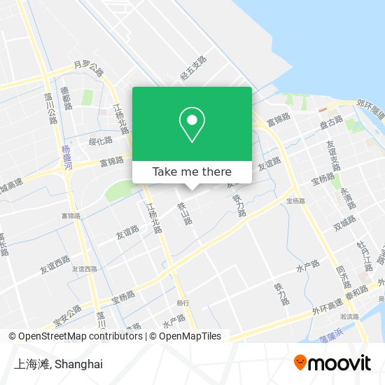上海滩 map