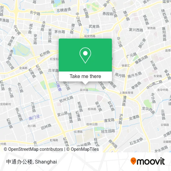 申通办公楼 map
