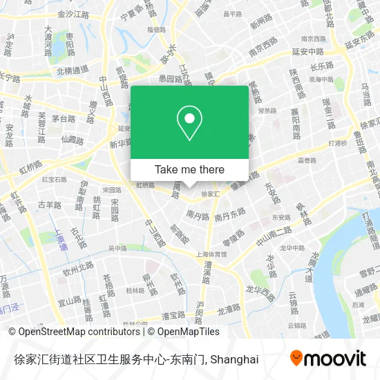 徐家汇街道社区卫生服务中心-东南门 map