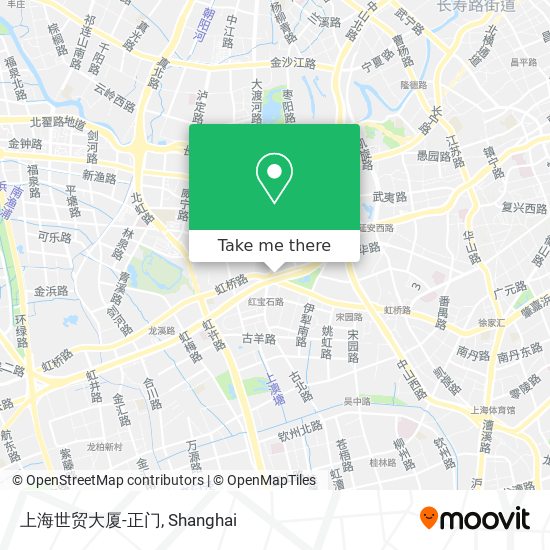 上海世贸大厦-正门 map