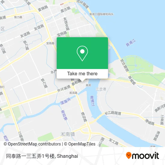 同泰路一三五弄1号楼 map