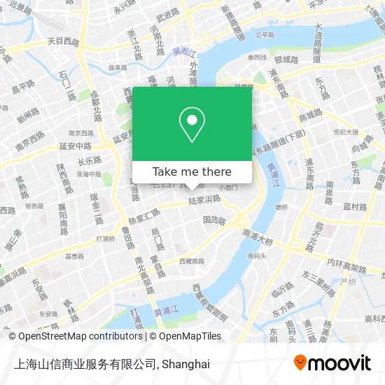 上海山信商业服务有限公司 map