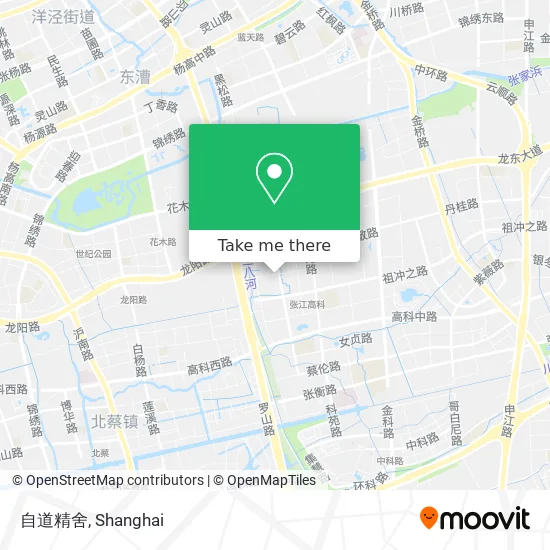 自道精舍 map